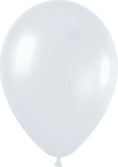 Metallic Pearl Satin White Balloons (25 pack)