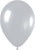 Metallic Pearl Silver Balloons - (100 pack)