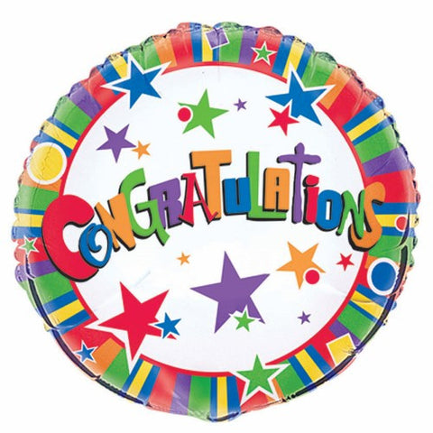 Congratulations Twinkle Foil Balloon - 46cm