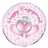Happy Engagement Foil Balloon - 46cm