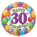 30th Birthday Balloons