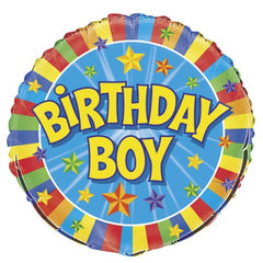 Birthday Boy Foil Balloon - 46cm