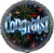 Congratulations Fireworks Foil Balloon - 46cm