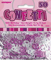 Glitz Pink - 50 Confetti (14 grams)