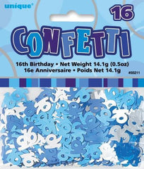 Glitz Blue - 16 Confetti (14 grams)