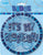 Glitz Blue Birthday Badge - 15cm