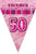 Glitz Pink Flag Banner - 50 (3.6m)