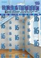 Glitz Blue Hanging Decorations - 16