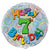 7th Birthday Prismatic Foil Balloon - 45cm