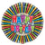 Happy Birthday Prismatic Foil Balloon - 45cm