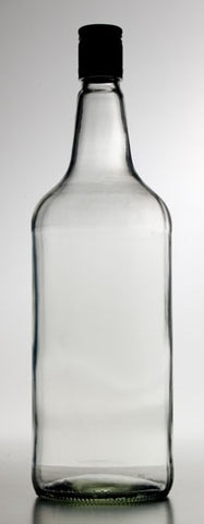 Glass Spirit Bottles & Metal Spirit Caps - 1125ml