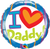 I Love You Daddy Foil Balloon - 46cm