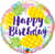 Happy Birthday Pineapples Foil Balloon - 46cm