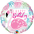 Happy Birthday Pink Flamingo Foil Balloon - 46cm