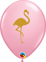 Pink Flamingo Latex Balloons - (8 pack)