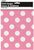 Dots Plastic Loot Bags - 8 pack - Hot Pink