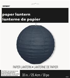 Round Paper Lantern - Black