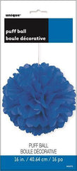 Royal Blue Puff Ball (40 cm)