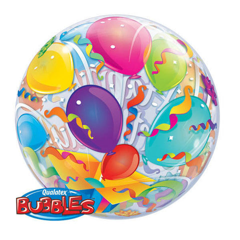 Birthday Surprise Bubble Balloon - 22"/55cm
