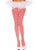 Opaque Striped Tights - Red/White