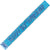 Glitz Blue 50th Birthday Foil Banner (3.6m)