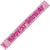 Glitz Pink 80th Birthday Foil Banner (3.6m)