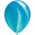 Agate Rainbow Latex Balloons - Blue (1 unit)