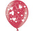Helium Quality Printed Hearts Balloons