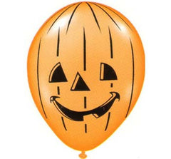 Pumpkin Balloon - 8 pack