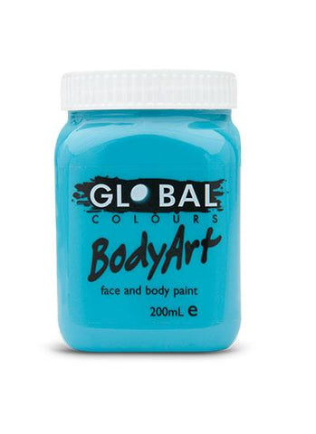 Body Art Face Paint - Turquoise - 200ml