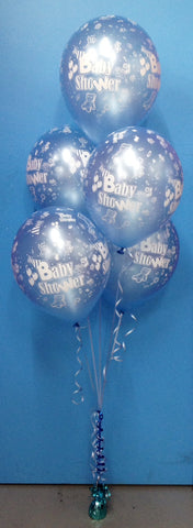 5 Printed Balloon Arrangment - Stacked