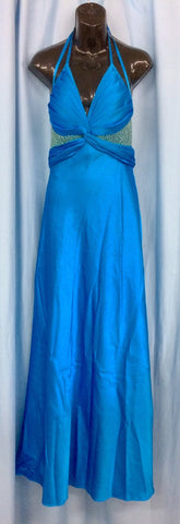 Ball Room Gown - Blue Strap (Hire Only)