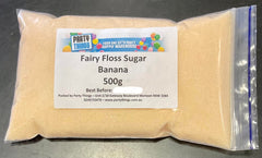 Fairy Floss Sugar - Banana 500g