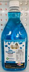 Slushie Syrup - Blue Bubble Gum 2 litres