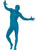 Morph Suit - Blue (Hire Only)