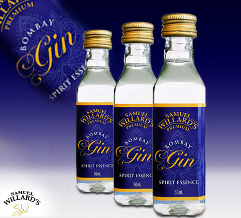 Samuel Willard's Premium Bombay Gin Spirit Essence - 50ml