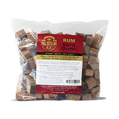 Pure Distilling Rum Barrel Chunks - 500g