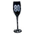 80th Wine Glass