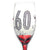 60th Birthday Champagne Flute