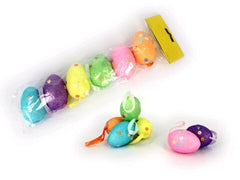 Hanging Glitter Spotted Eggs (6 pack)