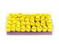Yellow Chenille Chicks (1 unit) - 3.5cm