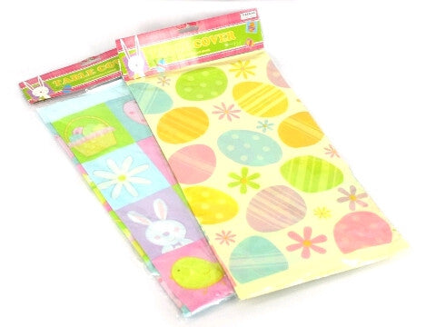 Easter Design Plastic Table Cover