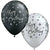 Birthday Elegant Sparkles & Swirls Latex Balloons - (8 pack)