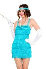 Flapper - Blue Dress (Hire Only)