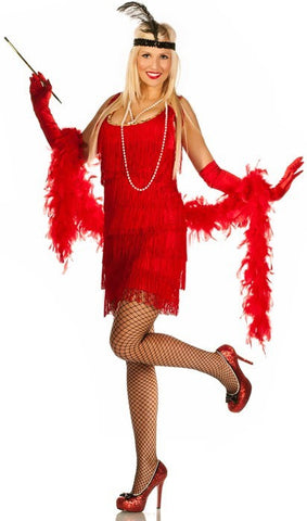 Flapper - Red Dress (Hire Only)