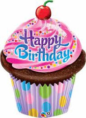 Birthday Frosted Cupcake