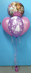 Frozen Foil & 3 Balloon Arrangement - Stacked