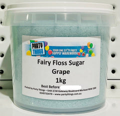 Fairy Floss Sugar - Grape 1kg