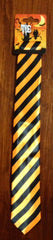 Halloween Tie - Black & Orange Stripe
