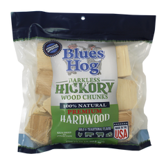 Blues Hog Barkless Hickory Wood Chunks - 300 cu in